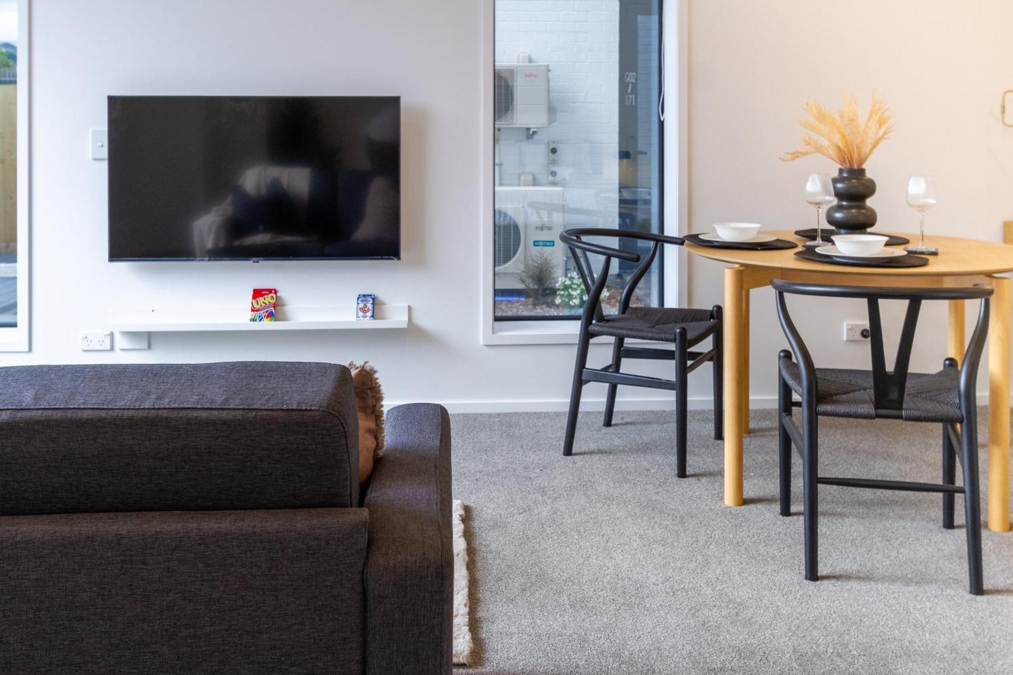 Single Level Studio, Cbd Escape: King Bed Christchurch Extérieur photo